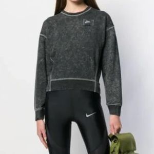 Acid wash grey sweatshirt